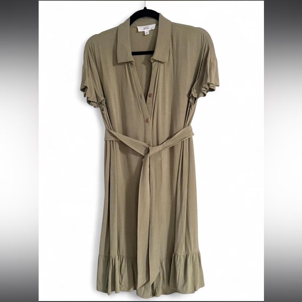 Lucky Brand Olive Dress
